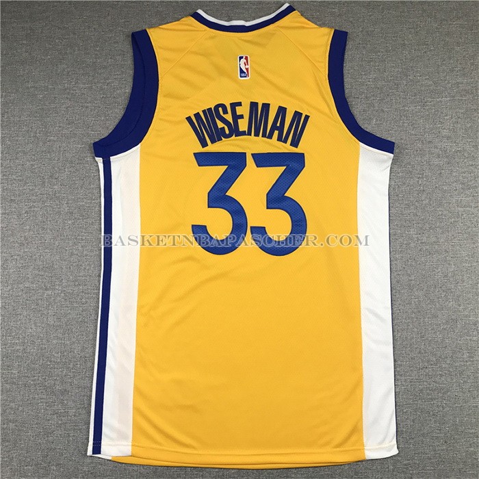 Maillot Golden State Warriors James Wiseman Statement 2020 Jaune